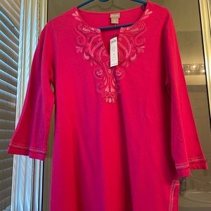 Chico’s tunic..Such a pretty color !